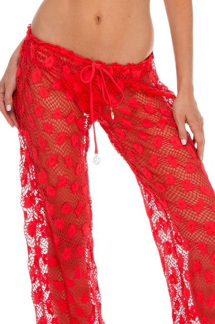 COSITA BUENA - Adjustable Back Halter Top & Beach Pant • Girl On Fire