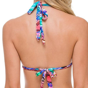 GORGEOUS CHAOS - Triangle Halter Top