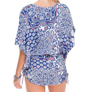 NAUGHTY GIRL - Cabana V Neck Dress