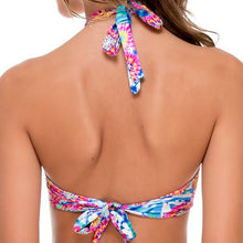 BEAUTIFUL MESS - Curve Stitched Reversible High Neck Top