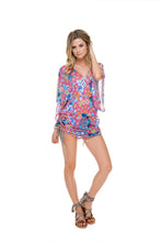 BEAUTIFUL MESS - Cabana V Neck Dress • Multicolor