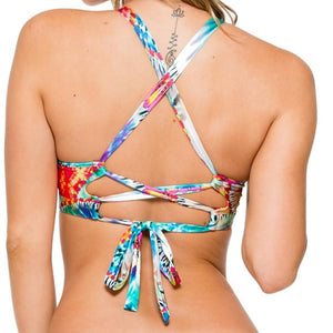 ENCANTADORA - High Neck Cut Out Underwire Top