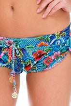 INKED BABE - Underwire Adjustable Top & Inked Drawstring Shorts • Multicolor