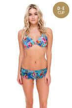 INKED BABE - Underwire Adjustable Top & Inked Drawstring Shorts • Multicolor