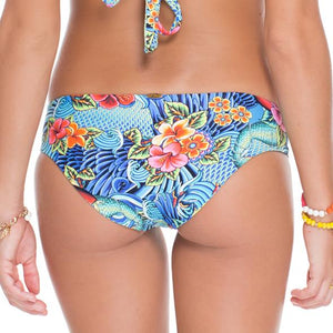 INKED BABE - Fishtail Ink Mesh Full Bottom