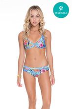 INKED BABE - Ink Mesh Back Underwire Top & Fishtail Ink Mesh Full Bottom • Multicolor