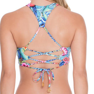 INKED BABE - Ink Mesh Reversible Cut Out Top