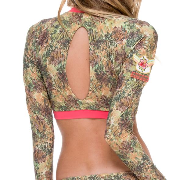 WORLD ON FIRE - Rashguard Zip Up Bomber