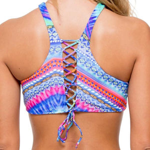 STAR GIRL - Glam High Neck Top