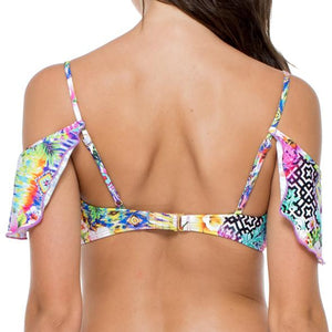 GUAJIRA SUPERSTAR - V Ruffle Top