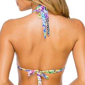 GUAJIRA SUPERSTAR - Triangle Halter Top