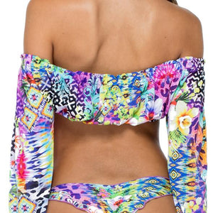 GUAJIRA SUPERSTAR - Tropicana Shoulder Top