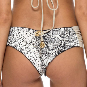 BOMBO - Scrunch Ruched Back Brazilian Bottom