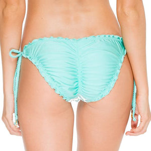 EL MALECON - Wavey Ruched Back Full Tie Side Bottom