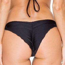 EL CARNAVAL - Wavey Ruched Back Brazilian Tie Side Bottom