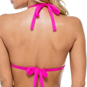 EL CARNAVAL - Triangle Halter Top