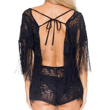 EL CARNAVAL - Open Back Butterfly Romper