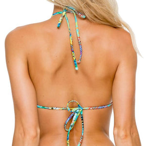 CAYO HUESO SO CLOSE - Molded Push Up Bandeau Halter Top