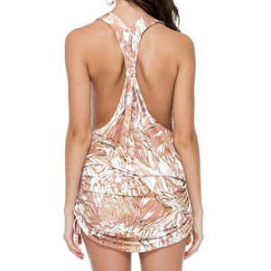 AMOR TABACO Y RON - T Back Mini Dress