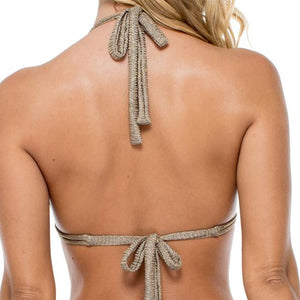 COMPAI - Triangle Halter Top