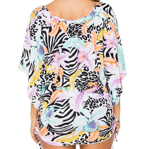 BUENA VISTA - Cabana V Neck Dress