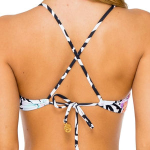 BUENA VISTA - Drawstring Bralette Top