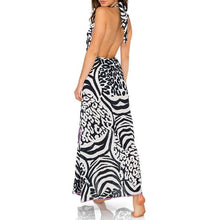 BUENA VISTA - Deep Plunge Long Dress