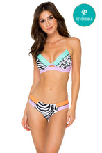 CAYO SETIA - Underwire Top & Stitched Straps Moderate Bottom • Multicolor