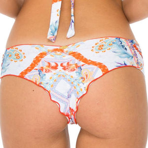 MERENGUITO - Scrunch Ruched Back Brazilian Bottom