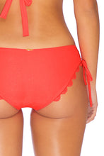 NOCHES DE SEVILLA - Triangle Halter Top & Drawstring Side Full Bottom • Flamingo