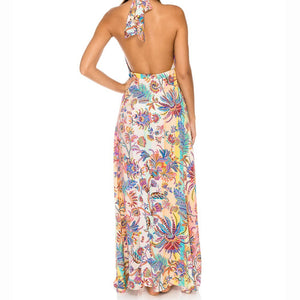 ALCAZAR - Deep Plunge Long Dress