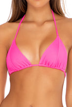 TRIANA - Triangle Top & High Leg  Bottom • Neon Pink Campaign