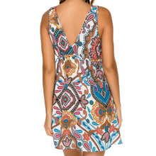 MAESTRANZA - V Neck Short Dress