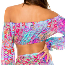 LA MEZQUITA - Shoulder Crop Top