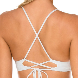 BULERIA - Cross Back Bustier Top