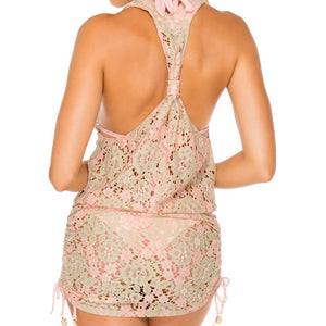 GITANA - T Back Mini Dress