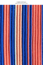 PLAY TIME - Bandeau Top & High Leg Banded Waist Bottom • Multi Royal