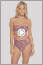 VAMOS A CABOS - Bandeau Top & High Rise Full Bottom • Multicolor