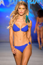 LAST FLING - Ring Drawstring Halter Bandeau & Wavey Ruched Back  Bottom • Something Blue Runway