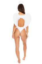 HALLOWEEN BACHELORETTE AND HER BABES - Tank Open Sides Thong One Piece Bodysuit • Bride White