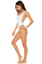 BACHELORETTE AND HER BABES - Tank Open Sides Thong One Piece Bodysuit • Bride White