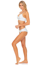 BACHELORETTE AND HER BABES - Underwire Top & Ruffle Full Seamless Bottom • Bride White