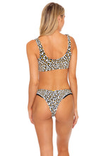 WILD SIDE - Lace Up Bralette & High Leg Bottom • Multicolor