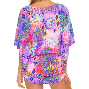 PINK LAGOON - Cabana V Neck Dress