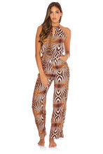 SAFARI DREAMS - Señorita Jumpsuit • Brown