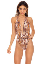 SAFARI DREAMS - One Piece Bodysuit • Brown
