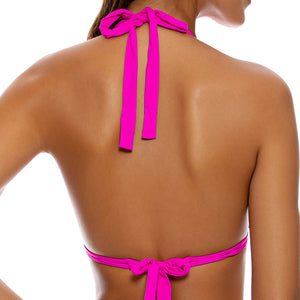 PURA CURIOSIDAD - Triangle Halter Top