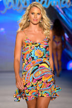 MOON NIGHTS - Ruffle Dress • Multicolor Runway