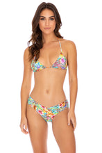 LULI'S JUNGLE - Triangle Top & Moderate Bottom • Multicolor