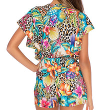 LULI'S JUNGLE - Front Knot Romper